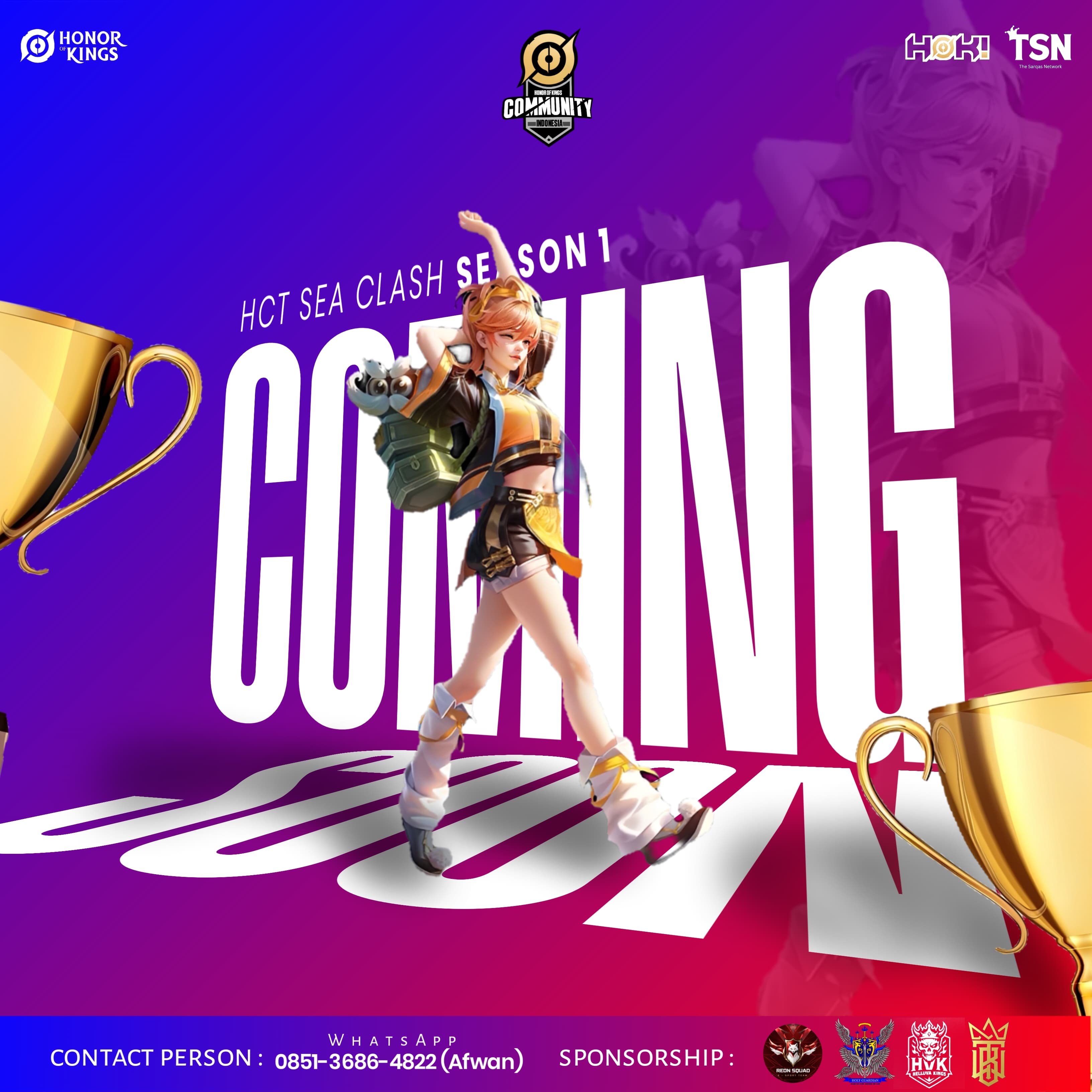 HCT SEA CLASH Coming Soon Poster